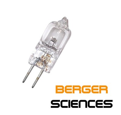 30W 6V Halogen Microscope Bulb   JC G4 T3 Bi-Pin Base, 780 Lm, 100 Hour Life