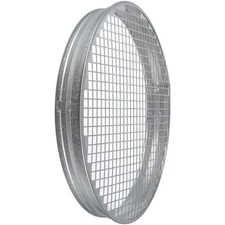 Galvanized Metal Duct End Cap Fit with Mesh HVAC Ventilation Pipe 12 Inch