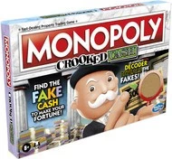 MONOPOLY Crooked Cash Board Game