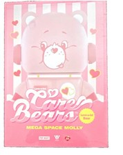 POP MART Care Bears Mega Space Molly Love-a-Lot Bear 400 Vinyl Figure Pink.
