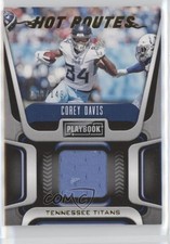2020 Panini Playbook Hot Routes Gold /149 Corey Davis #HR-CD 1u6