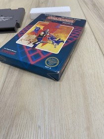 Gun.Smoke (Nintendo NES, 1988) - Box , Sleeve And Cartridge