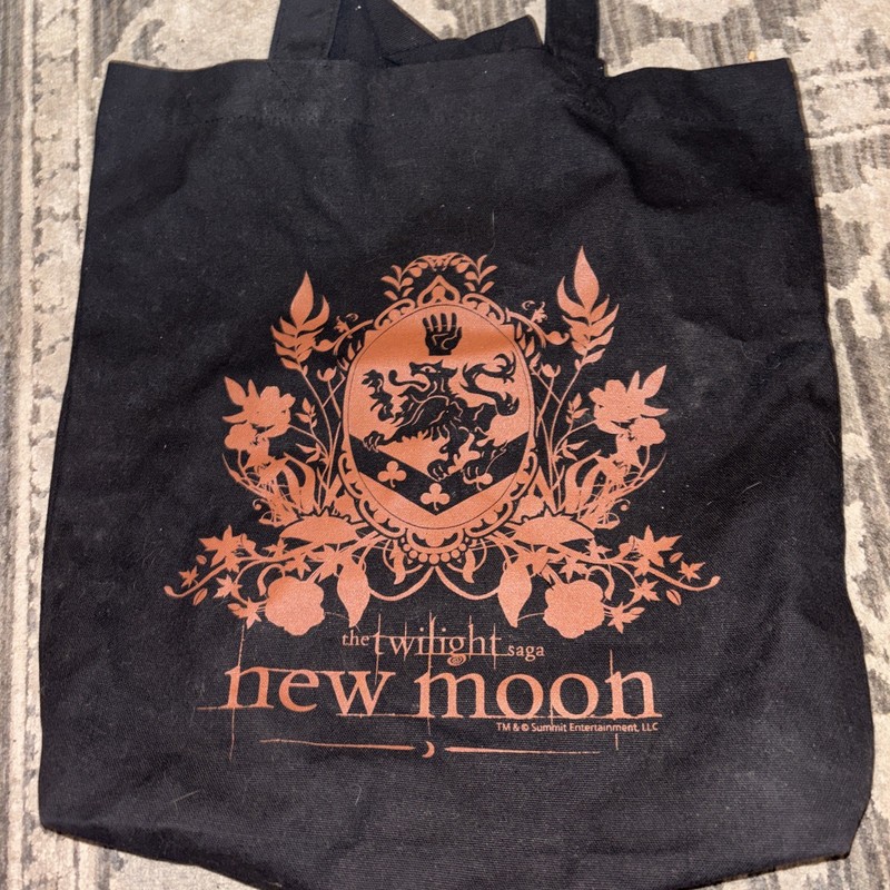 Twilight NEW MOON Stunning TOTE BAG Bag Coat of Arms 15x15