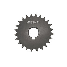  41 Roller Chain Gear Sprocket B Type 1" Bore 30 Tooth 1/4 Keyway 41B30