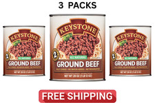 Free Shipping Keystone All Natural Ground Beef, 28 oz Can 3 cans