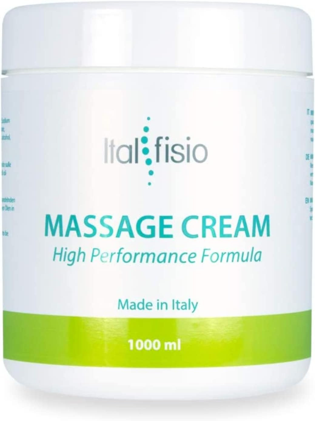 Crema Massaggio Sportivo e Fisioterapia - Crema Corpo Idratante 1Kg