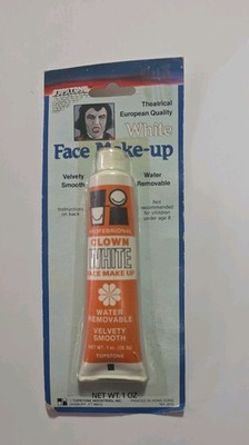 VINTAGE TOPSTONE WHITE FACE MAKE UP HALLOWEEN FACE PAINT no. 2010