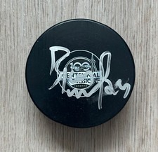 Bryan McCabe, Toronto Maple Leafs Signed Autographed Centennial Classic Puck