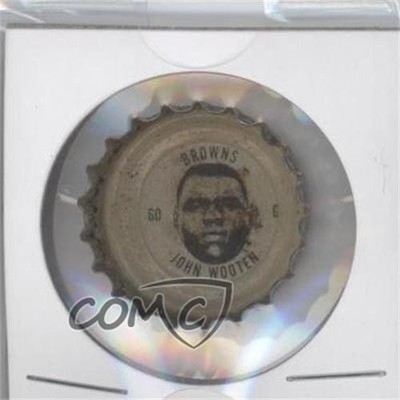 1964 Coca-Cola Bottle Caps Cleveland Browns John Wooten #60 0f8
