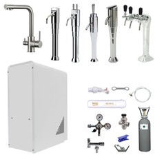 Tafelwasseranlage BieTal® BT-10U mit Kühlung Zapfstelle Schanksäule Zubehör SET