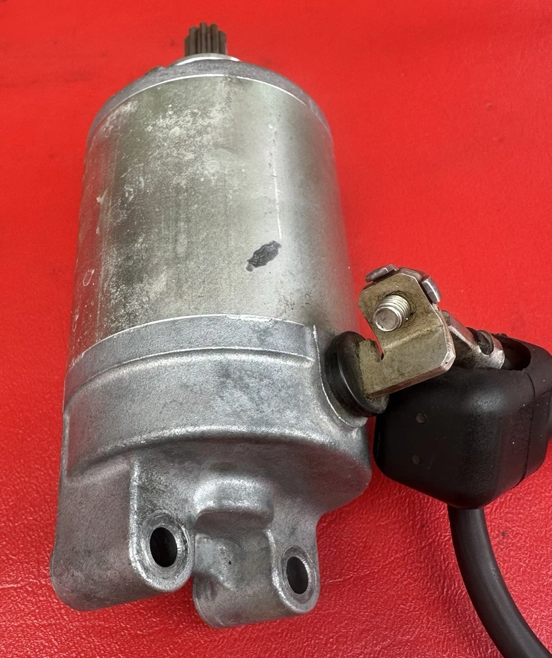 09 10 11 12 2009 2012 Kawasaki Ninja Zx6r Zx6 OEM motor arranque motor Foto 3 de 4