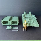Vintage USA 1984 G.I. Joe Toss N Cross Bridge Layer W/Tank Accessory & Figure