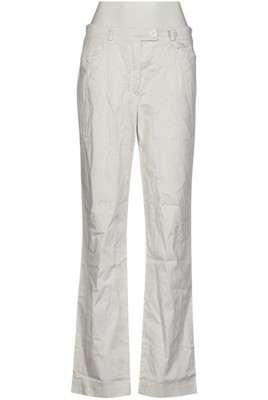 Basler Stoffhose Damen Hose Pants Chino Gr. 40 Baumwolle Weiß #dg4xh7b