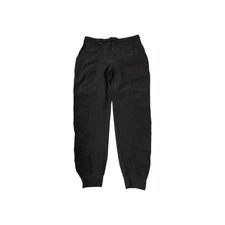 90 Degree by Reflex Joggers Black Stretch Sport Lounge Drawstring Pants Large