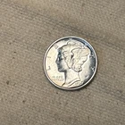 1937-S Mercury Silver Dime 10c - BU #SC 1010-20