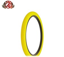 ALTA PERFORMANCE Bicycle 24" x 2.125" Yellow Durable TIRE CLASSIC Mini BRICK.
