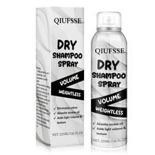 Dry Shampoo Spray,Volumizing Dry Shampoo for Women Men,Absorbs Excess Oil,Inst