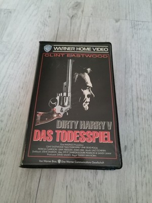 Vhs Dirty Harry 5 Das Todesspiel Warner