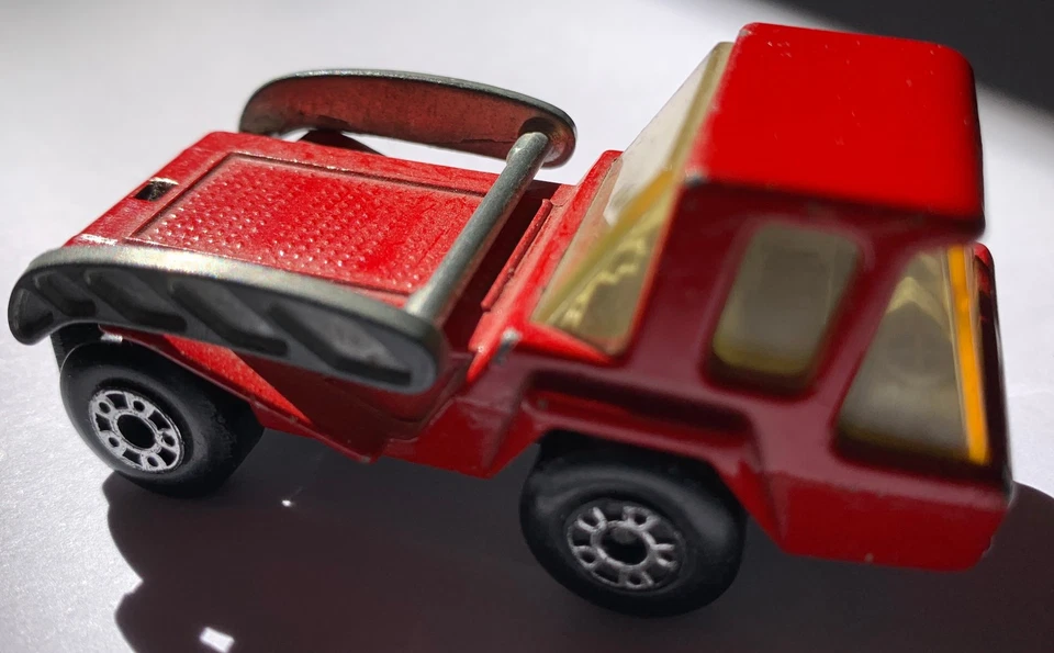 Matchbox Superfast No37 Skip Truck rot 1976 Lesney Made in England  - Bild 2 von 4