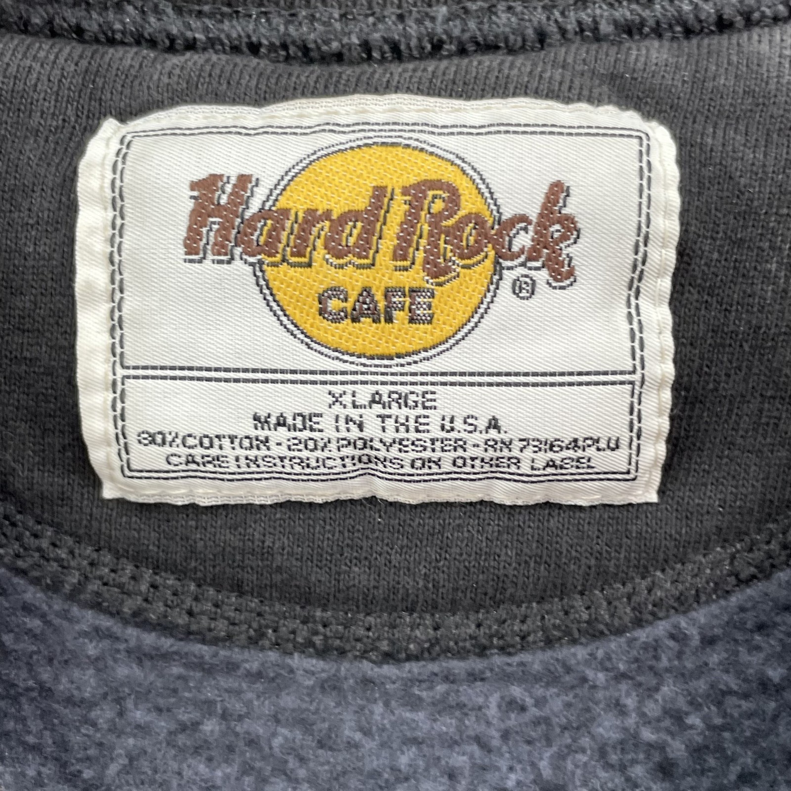 Vintage Hard Rock Cafe Tokyo Sweatshirt XL Black Retro 90s Y2k Japan Made in USA image 6