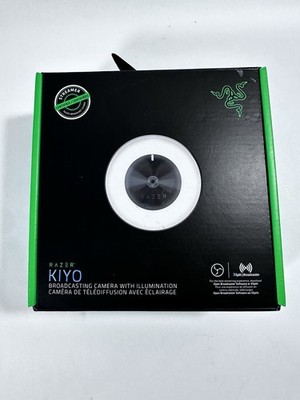 AV114 Razer Kiyo 1080p Streaming Gaming Camera with LED Ring Light- OPEN BOX