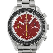 OMEGA Speedmaster Racing Michael Schumacher 3510.61 Red WATCH 722097 5