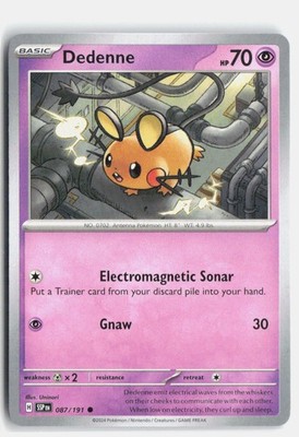 Dedenne 087/191 Common Normal SSP NM