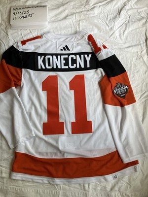 Adidas Philadelphia Flyers 2024 Stadium Series Konecny Jersey Size