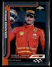 2025 Topps Chrome Formula 1 #122 Carlos Sainz Card Scuderia Ferrari HP