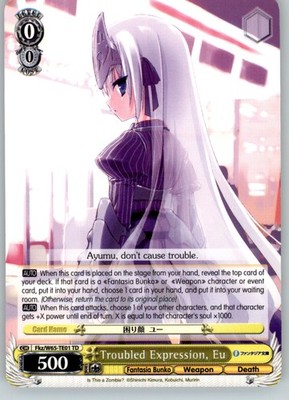 Troubled Expression, Eu - Fujimi Fantasia Bunko - NM - Fkz/W65-TE01 TD