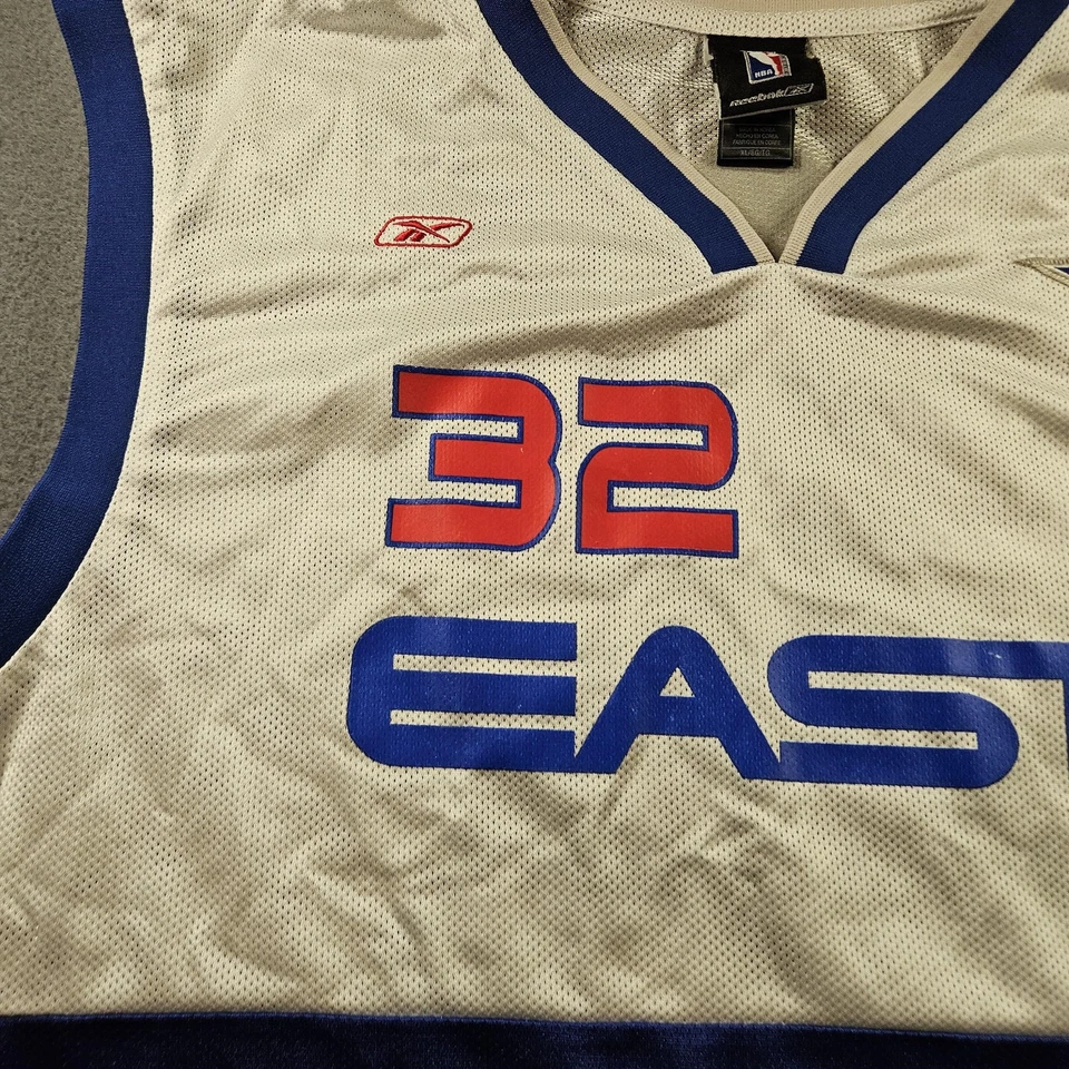 Camiseta Rip Hamilton Detroit Pistons Talla XL Azul NBA Reebok #32 2006 East All Star Foto 3 de 4