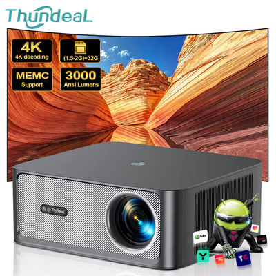 4K Projector 3000ANSI Full HD Android Wifi Smart Home Cinema Beamer