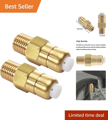 #ad 1 4#x27;#x27; NPT Brass Thermal Relief Valves for Pressure Washer Longevity $19.79