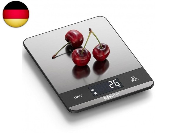 KüChenwaage Digital 5Kg, Waage KüChenwaage Mit 7 Einheiten, Digitalwaage Mit G-image