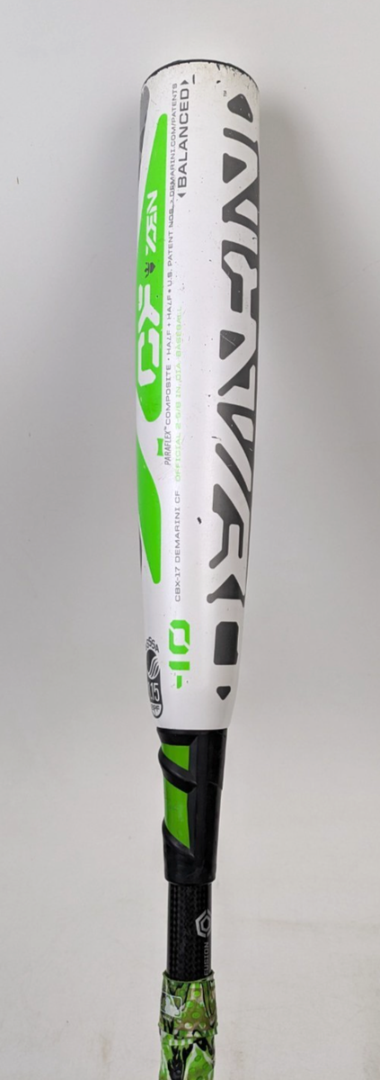 2017 Demarini CF Green Zen 30/20 (-10) CBX-17 USSSA Baseball Bat