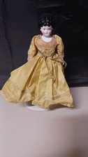 C1860 Civil War Era China Head Doll W/Orig Body 6  Doll House Size Perfect