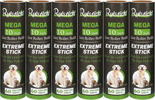 10 Inch Mega All-Purpose Pet Hair Lint Roller Refills Compatible with Evercare