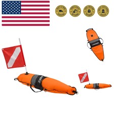 Inflatable Float Signal Board for Freediving,...