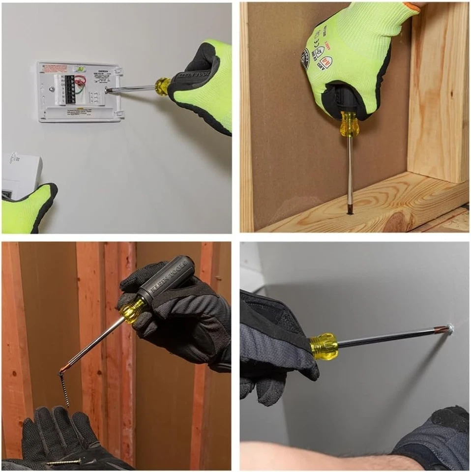 Klein Tools Screwdriver Set, 8-Piece All-Purpose - Image 4 of 4