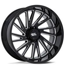 20x10 Moto Metal Wheels Mo811 Combat Gloss Black Milled Off-road Rims 4pcs 20x10 Moto Metal Wheels Mo811 Combat Gloss Black Milled Off-road Rims 4pcs