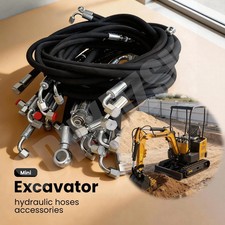 Chinese Mini Excavator Hydraulic 27 Hoses & 50 Fittings Set  Kit AGT Miva Rippa