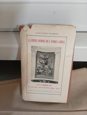 Giovanni PARISI Das erste Haus des heiligen Paulus in Rom Carteggio 1959