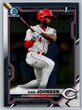 2021 Bowman #BCP-149 Ivan Johnson Chrome Prospects *RE