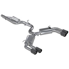 MBRP S46013CF Carbon Stainless Cat Back Exhaust System Kit for 2015-2020 Audi S3