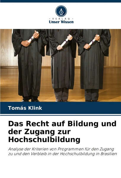 TomáS Klink | Das Recht Auf Bildung Und Der Zugang Zur Hochschulbildung | Buch-image