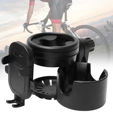 Universal Cup Bottle Phone Holder For Wheelchair Stroller Walker Bike Scooter