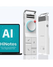 HiDock P1 AI Voice Recorder 64GB - AI Transcription  GPT Summary Meeting Notes