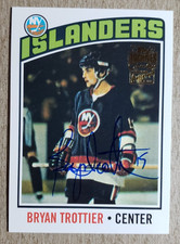 2001-02 Topps O-Pee-Chee Archives Bryan Trottier Auto #12 New York Islanders
