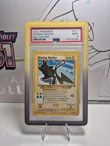 2002 POKEMON NEO DESTINY #111 SHINING RAICHU PSA 9