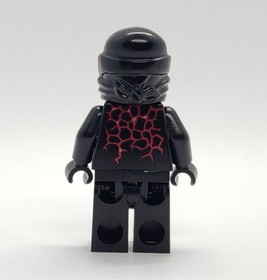Lego Ninjago NRG Cole Minifigure * READ DESC * 9572 Rise of the Snakes Spinner